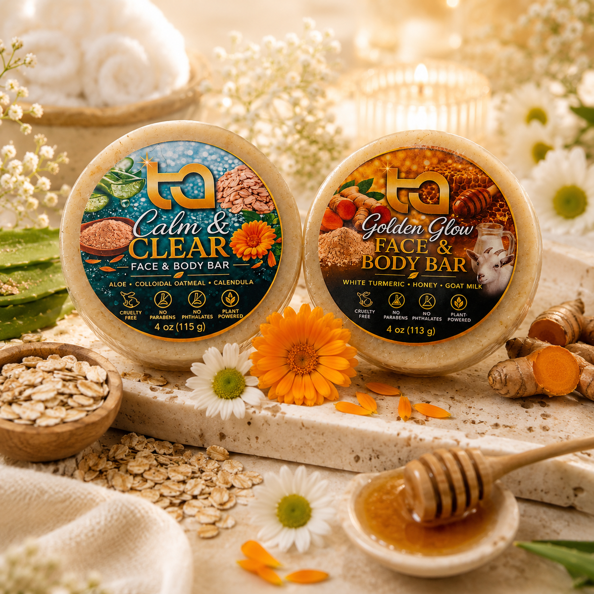 Full Circle Face & Body Soap Collection