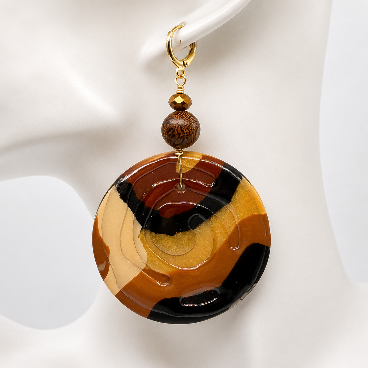 Cocoa After Dark Statement Earrings