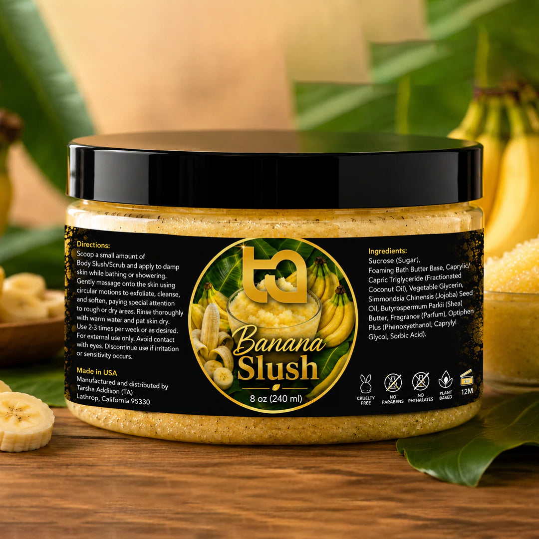 Banana Bliss Body Slush (Scrub)