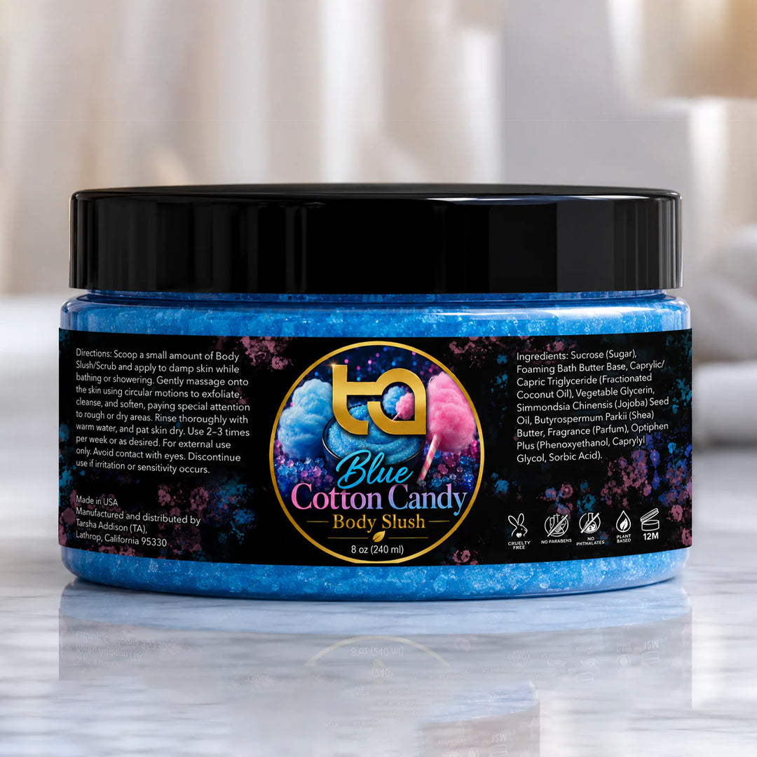Blue Bubble Gum Body Slush (Scrub)