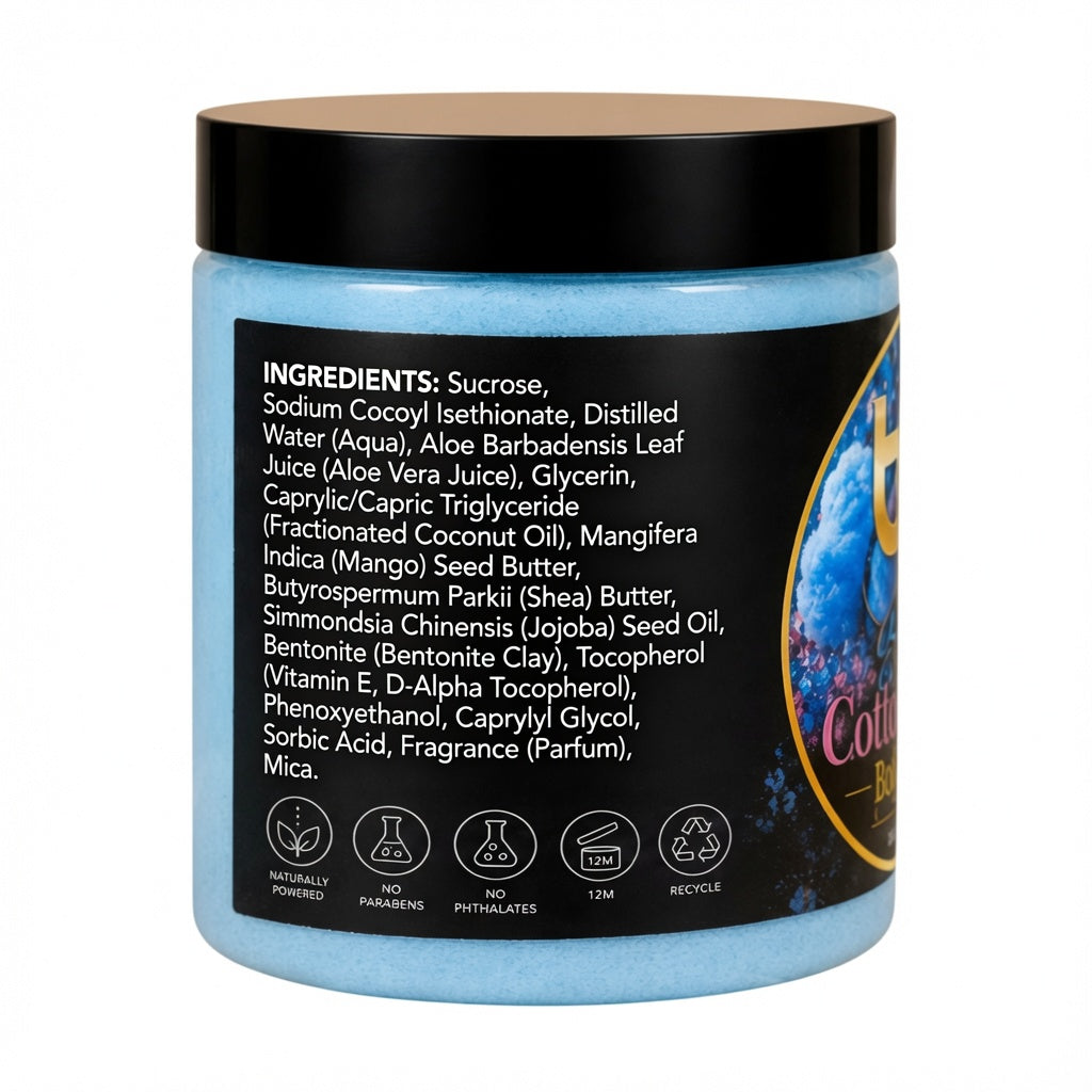 Blue Bubble Gum Body Slush (Scrub)