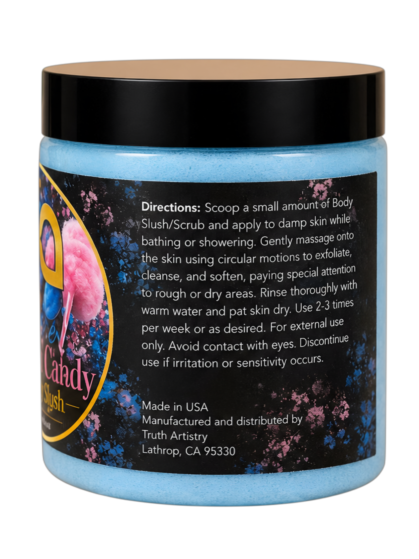 Blue Bubble Gum Body Slush (Scrub)