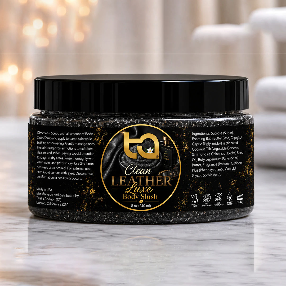 Clean Leather Body Slush (Scrub)