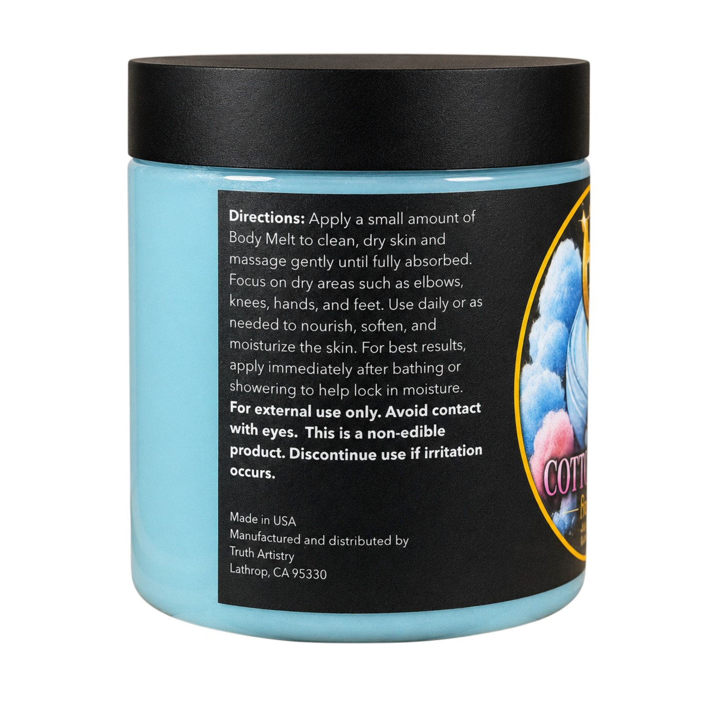 Blue Cotton Candy Body Melt