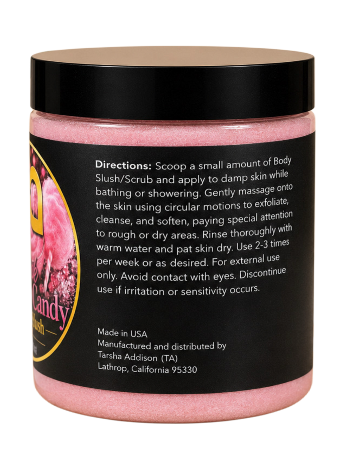 Pink Cotton Candy Body Slush (Scrub)