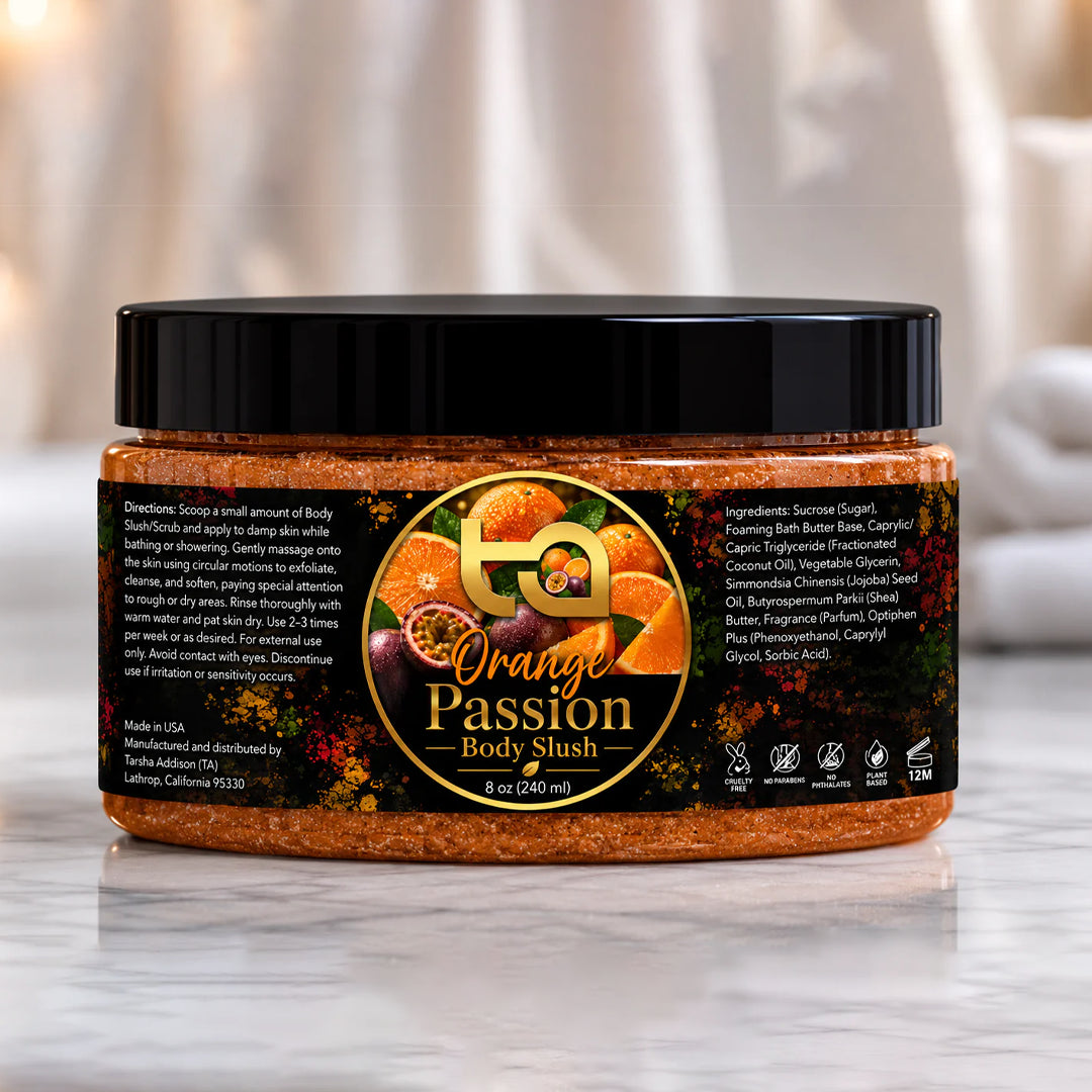 Orange Passion Body Slush (Scrub)