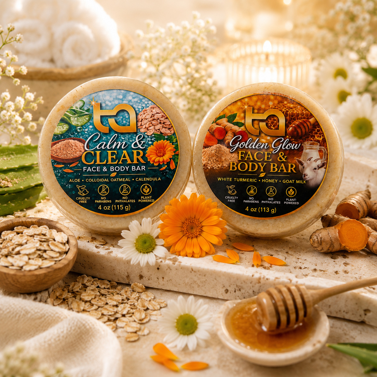Full Circle Face & Body Soap Collection