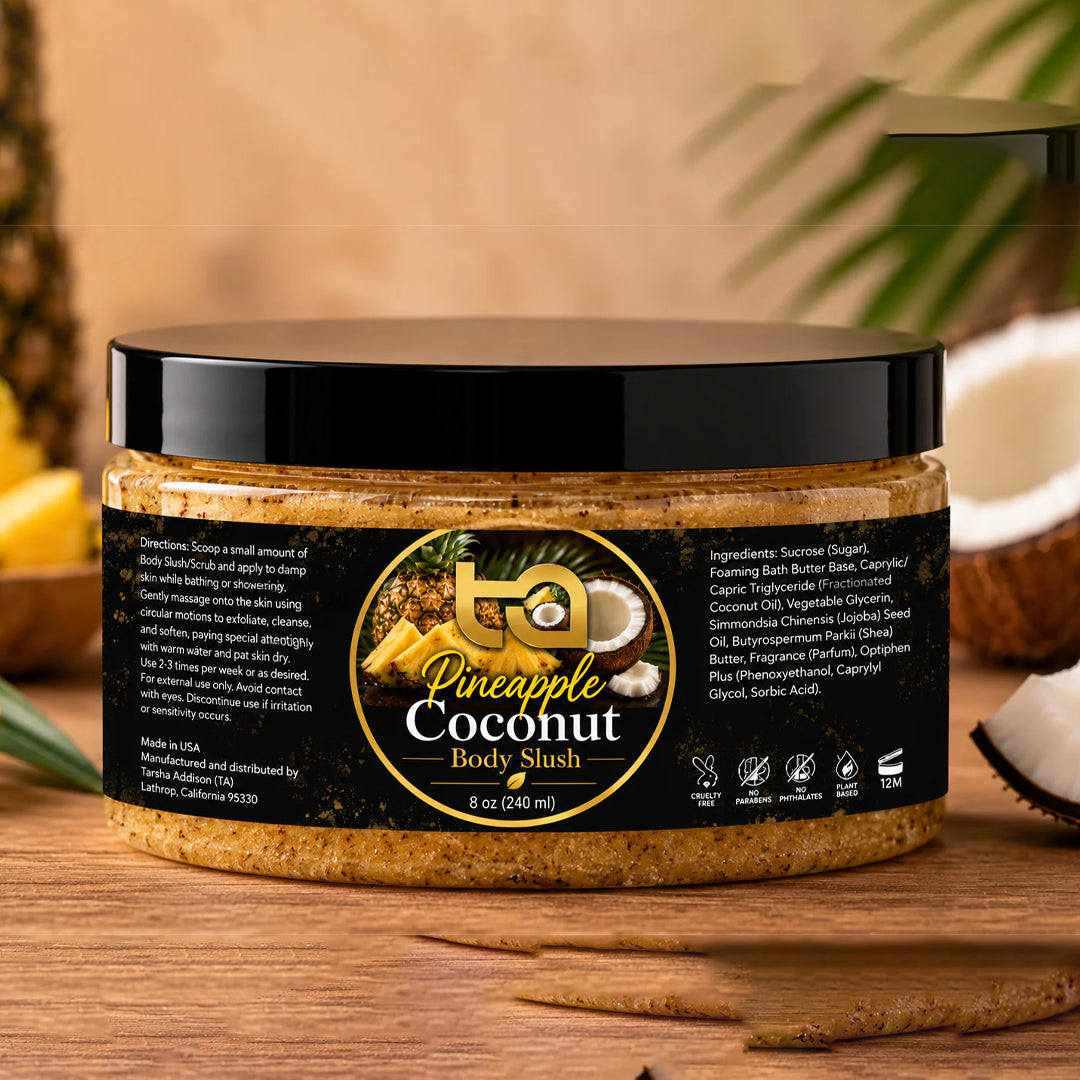 Pineapple Coconut Body Slush (Scrub)