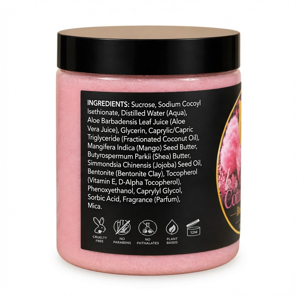 Pink Cotton Candy Body Slush (Scrub)