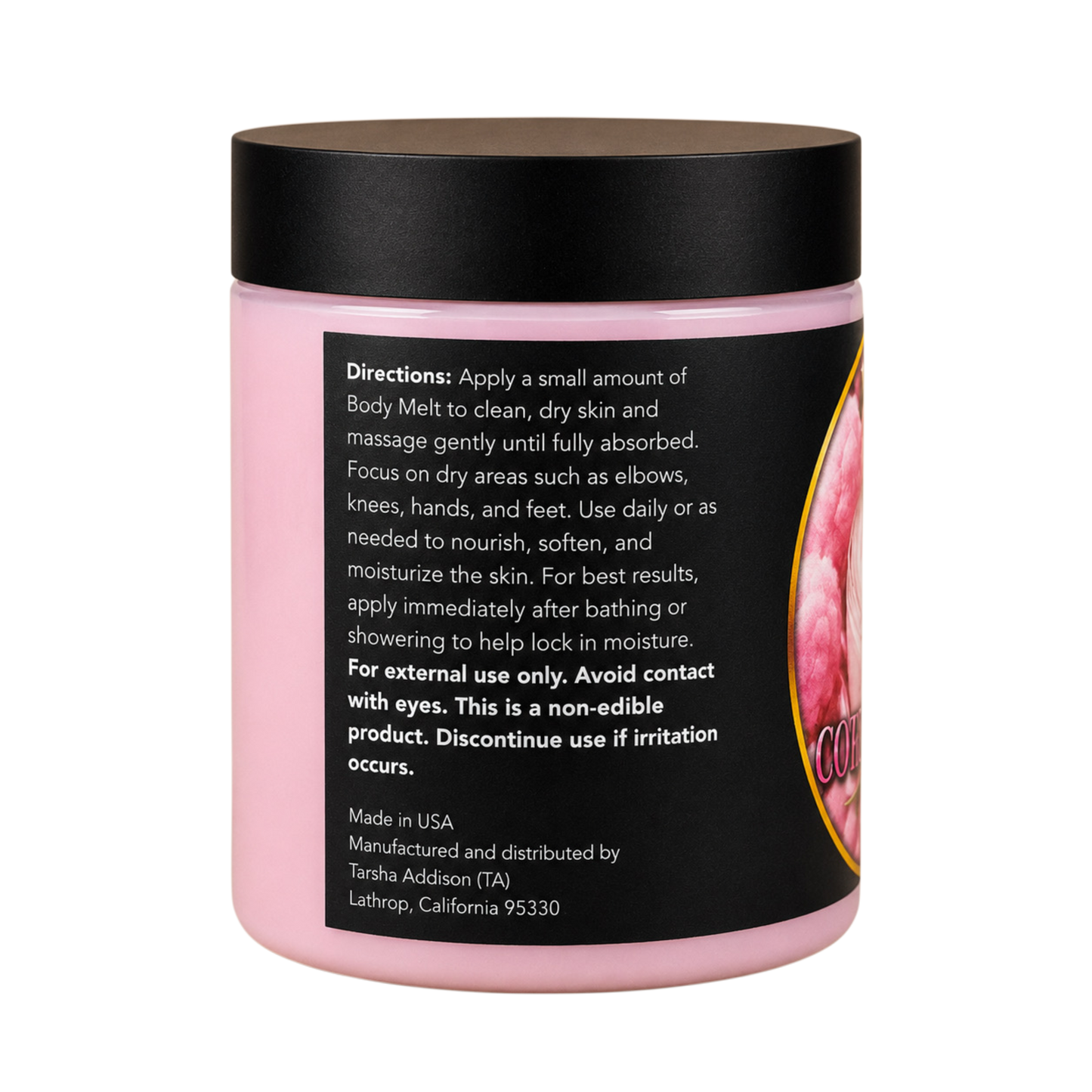 Pink Cotton Candy Body Melt