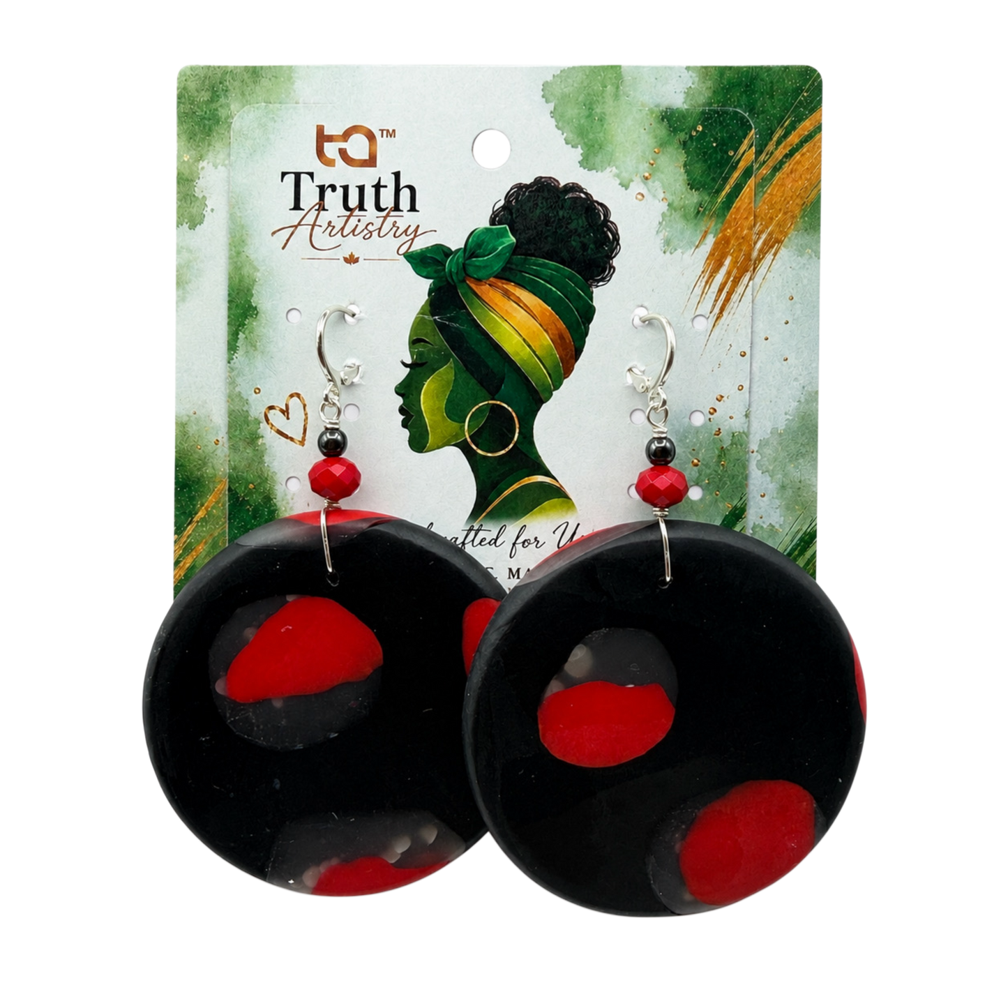 Red Hot Fashion Earrings