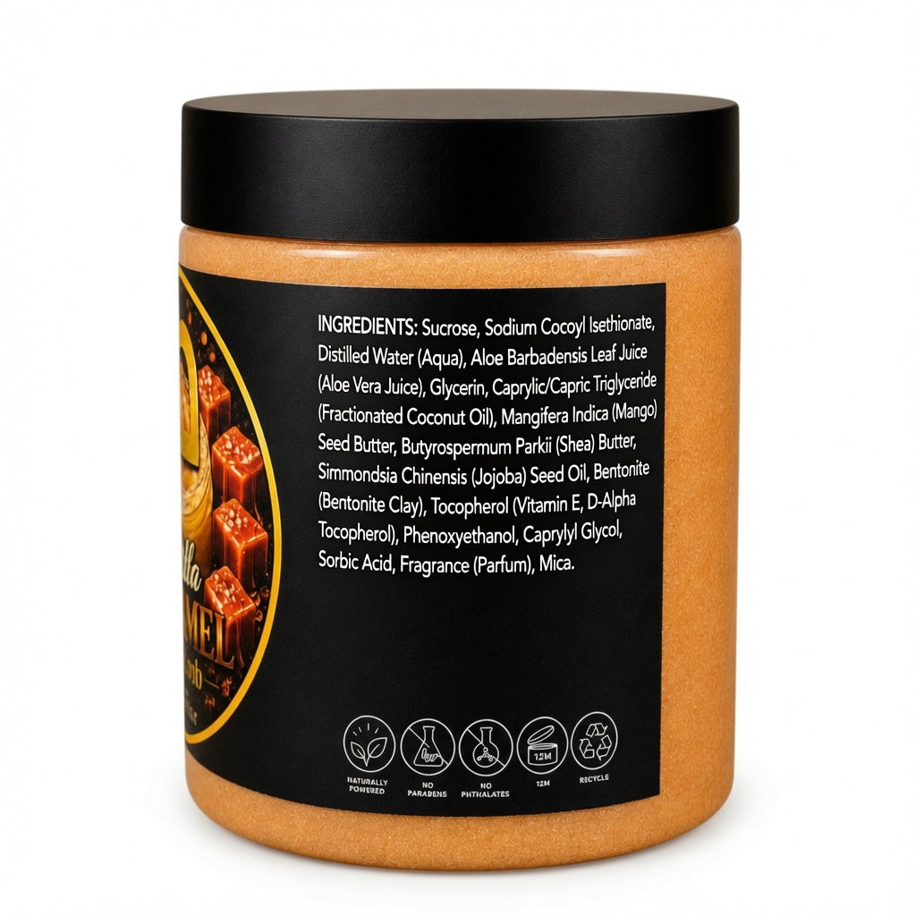 Vanilla Caramel Body Slush (Scrub)