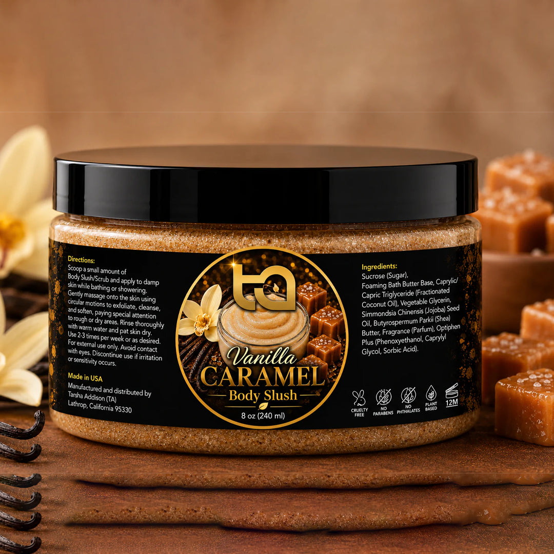 Vanilla Caramel Body Slush (Scrub)