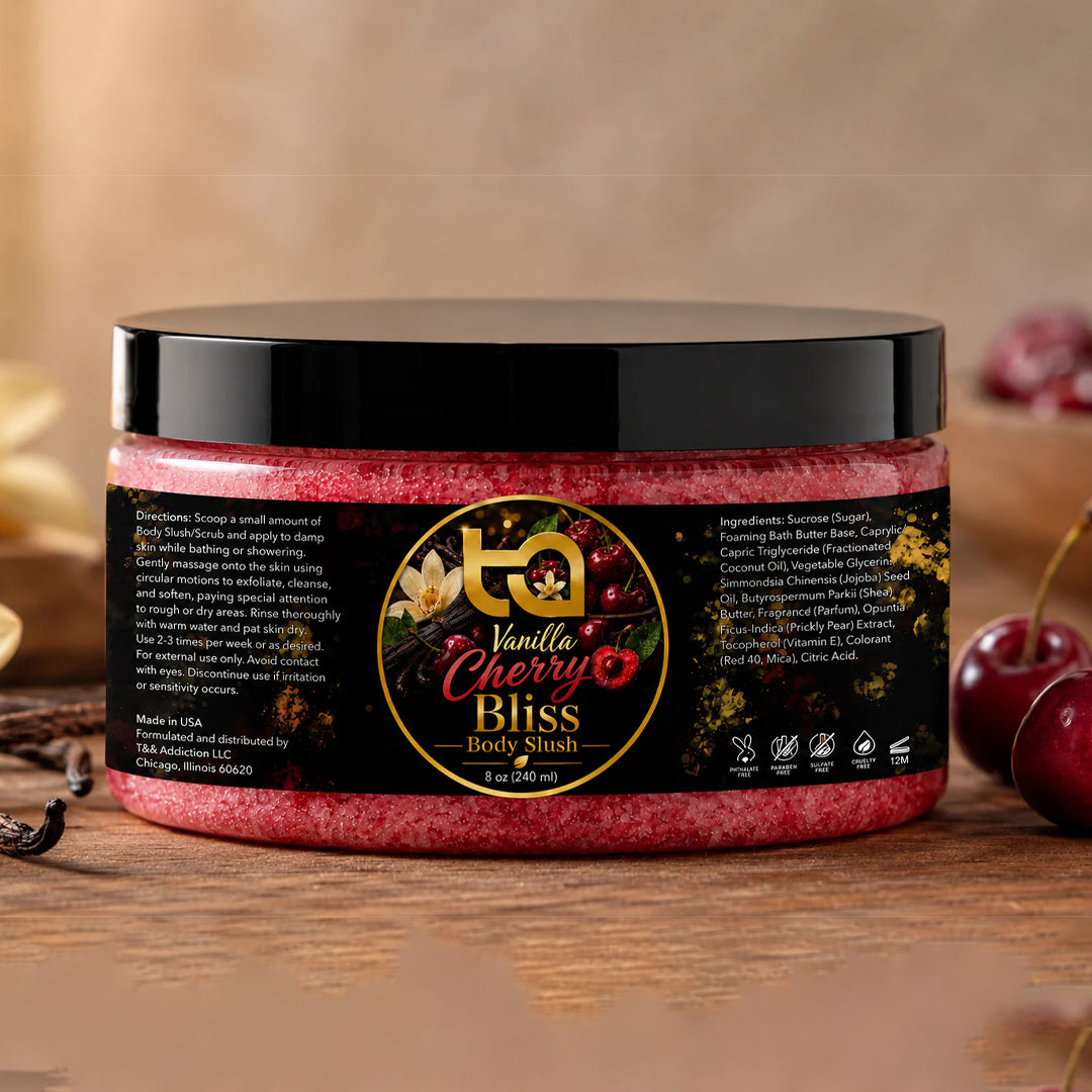Vanilla Cherry Bliss Body Slush (Scrub)